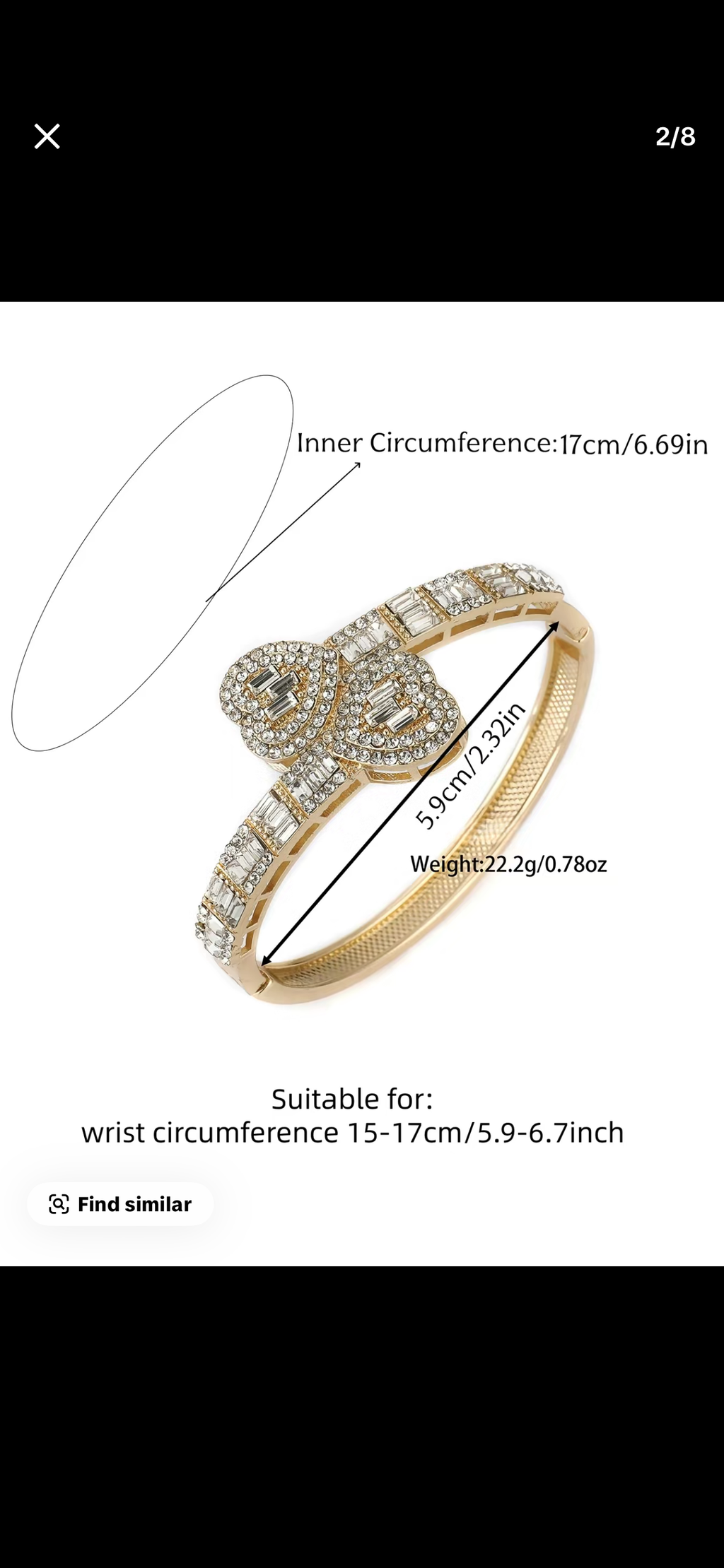 14k Double Love Bracelet
