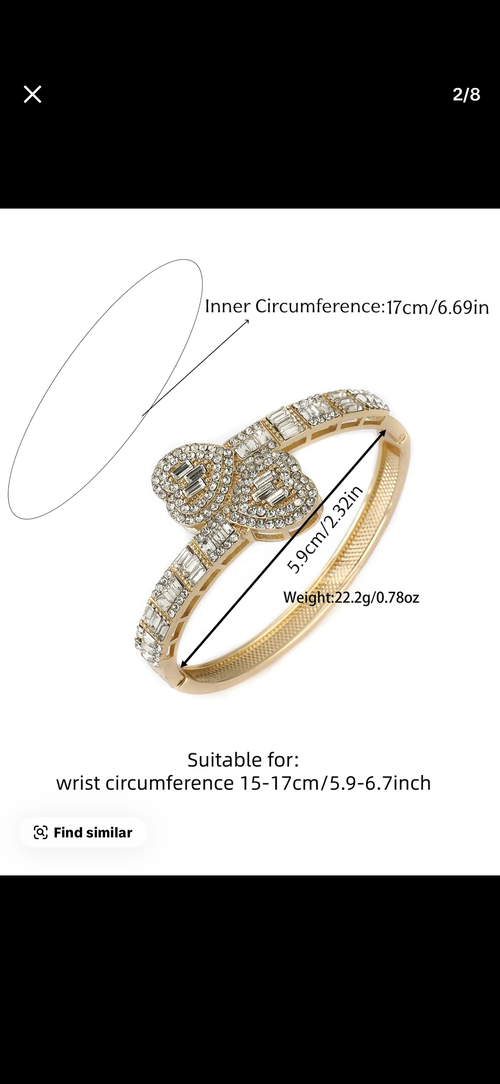 14k Double Love Bracelet