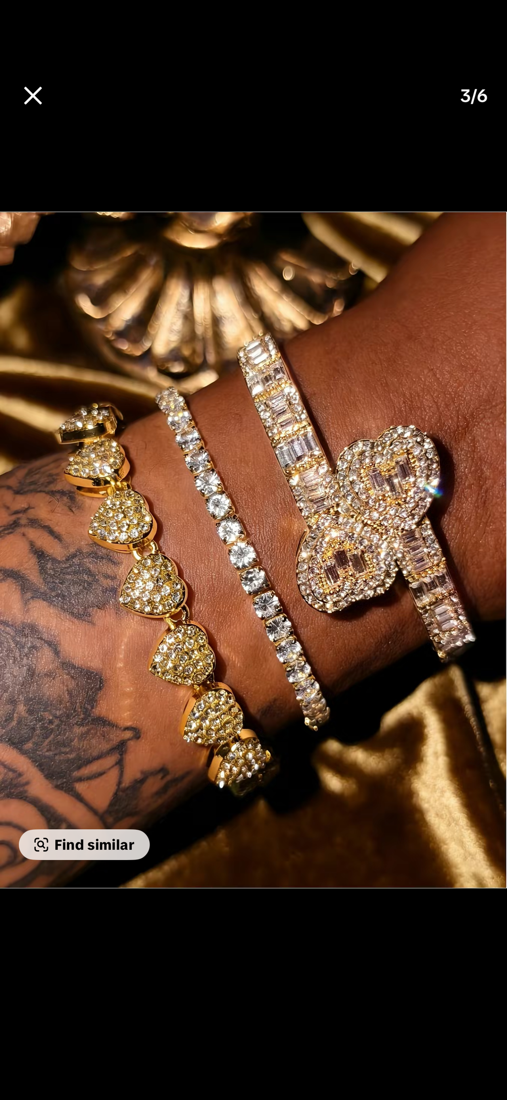14k Double Love Bracelet